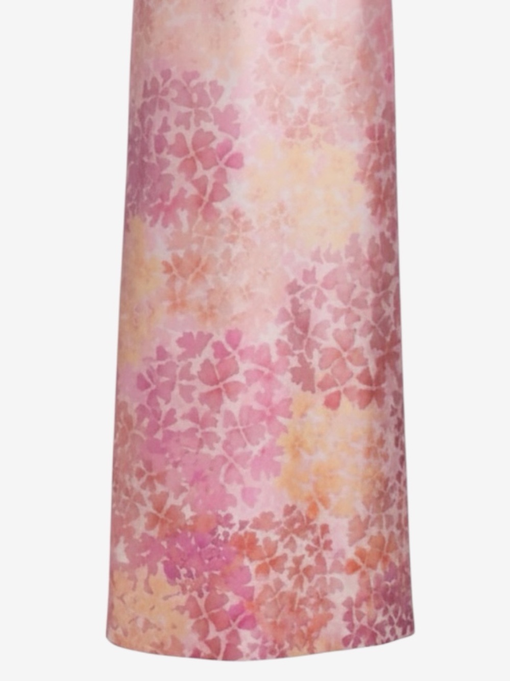 SACHIN BABI Adellyn Women’s V-Neck Pink Floral Print Column Evening Maxi Gown - Picture 12 of 15
